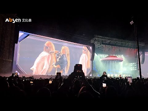 Absen x Tini Stoessel – FUTTTURA 2025 | Immersive 2,000m² LED Stage Experience